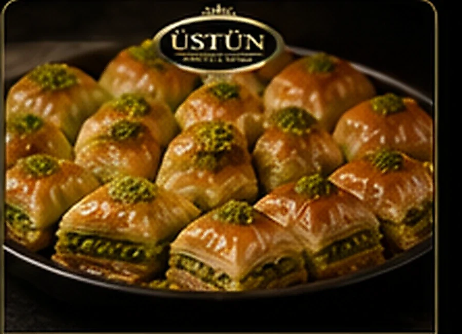 Üstün Baklava & Künefe Karışık baklava tepsisi